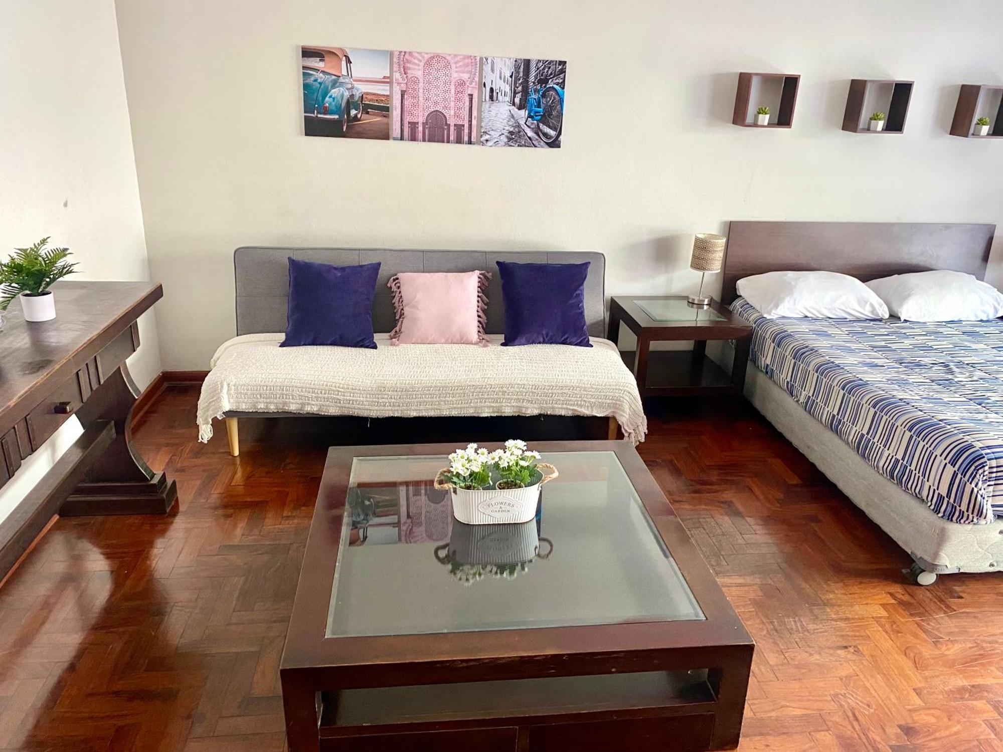 Lima Mini Aparts Monterrico - Cerca Embajada Eeuu Exterior foto